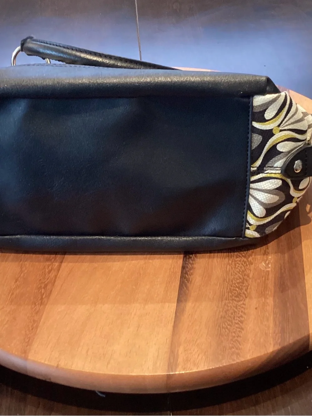 Relic by Fossil Satchel with Geometric pattern fabric Shoulder bag